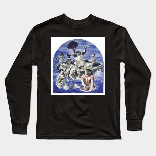 discovery of gold - Candido Portinari Long Sleeve T-Shirt by Kollagio